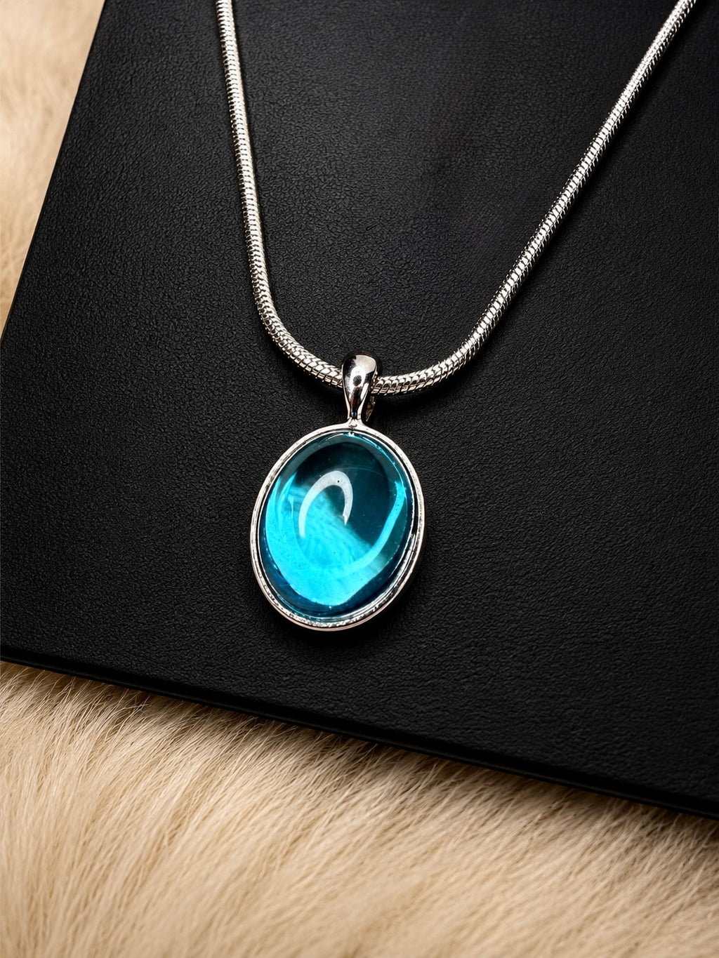 Collar Océano Celeste