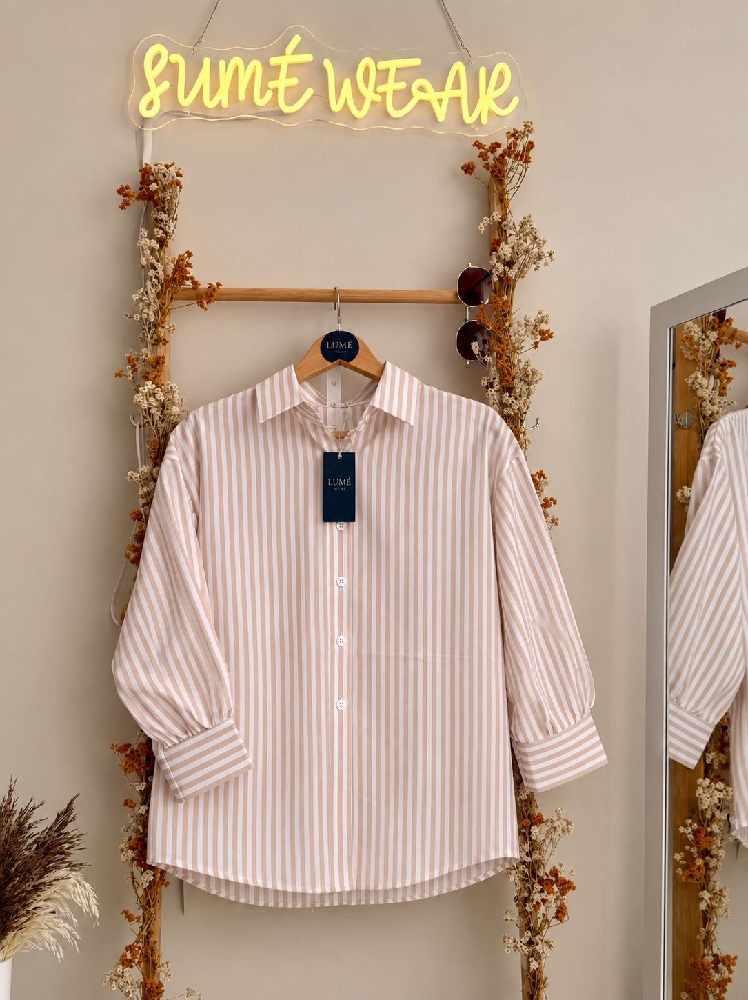 Camisa de Rayas minimalista