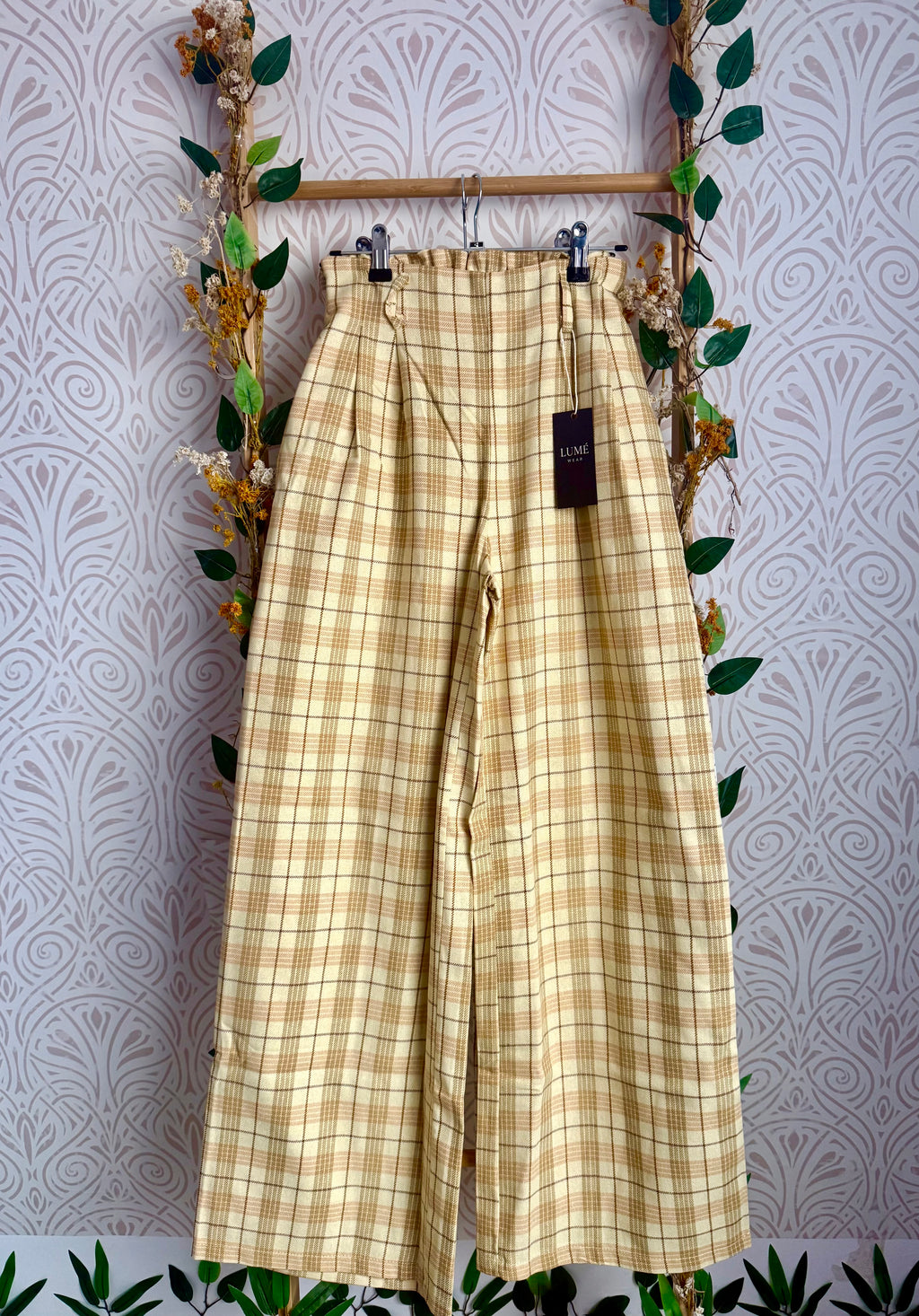 Pantalón Siena a cuadros