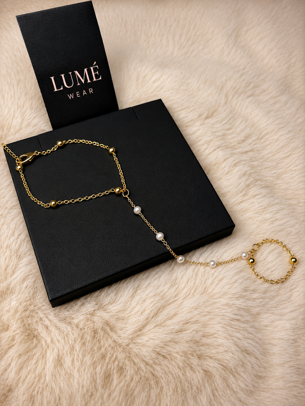 Pulsera Anillo Perla Serena