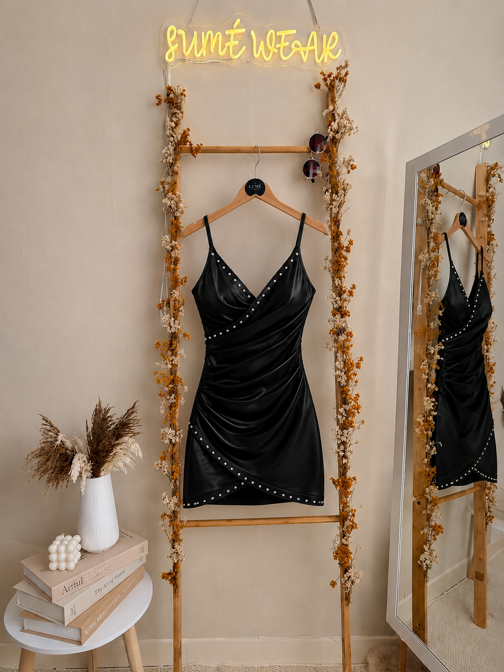 Vestido mini Ébano