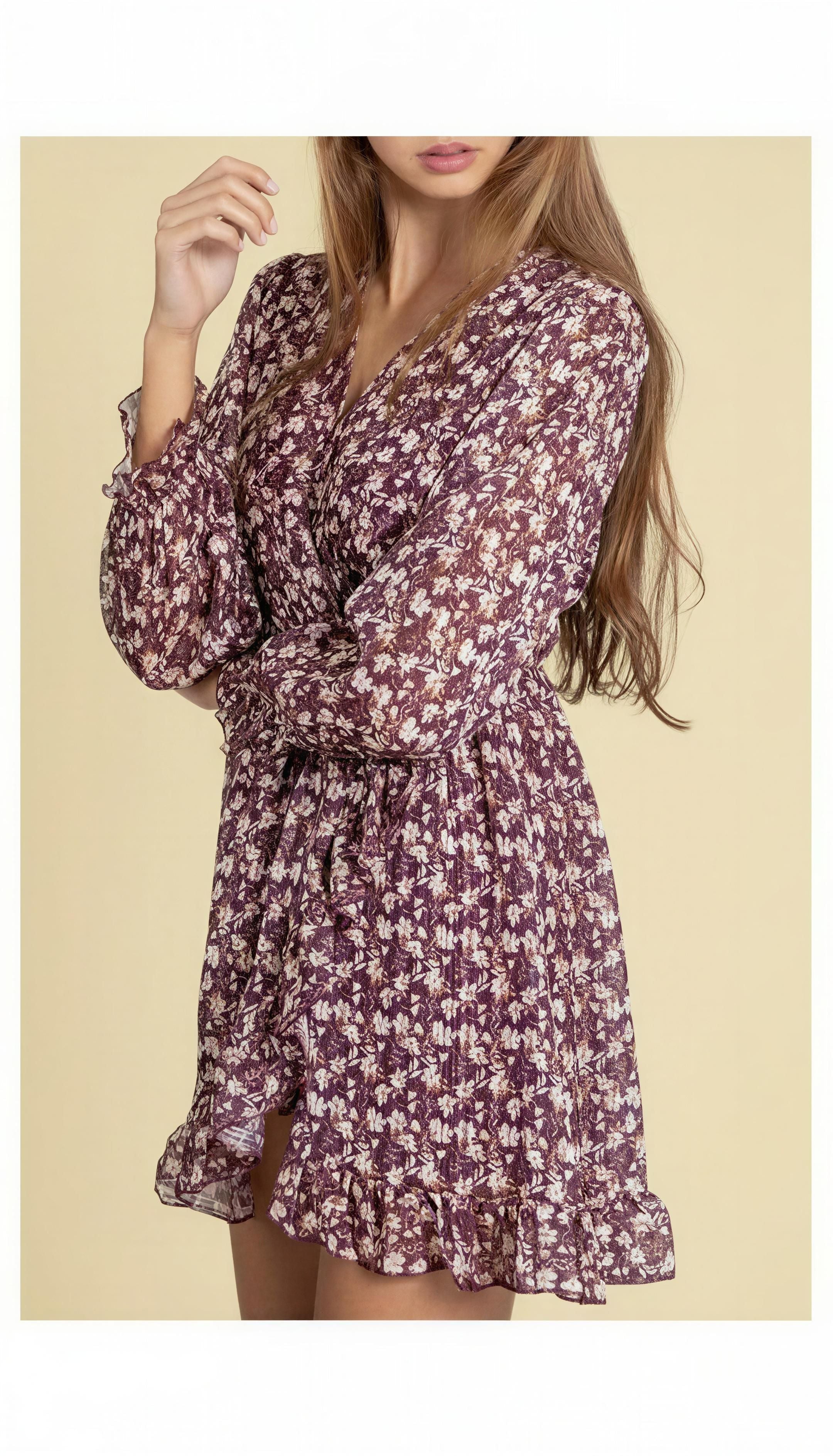 Vestido Élan floral mini