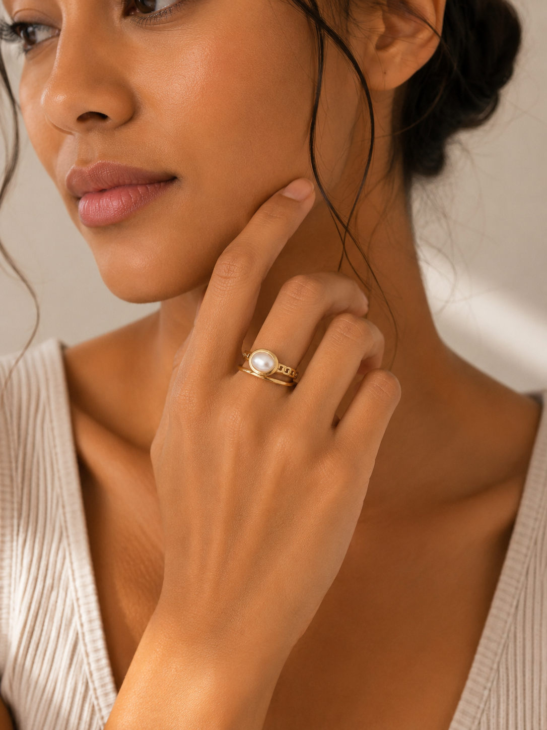 Anillo Perla Imperial