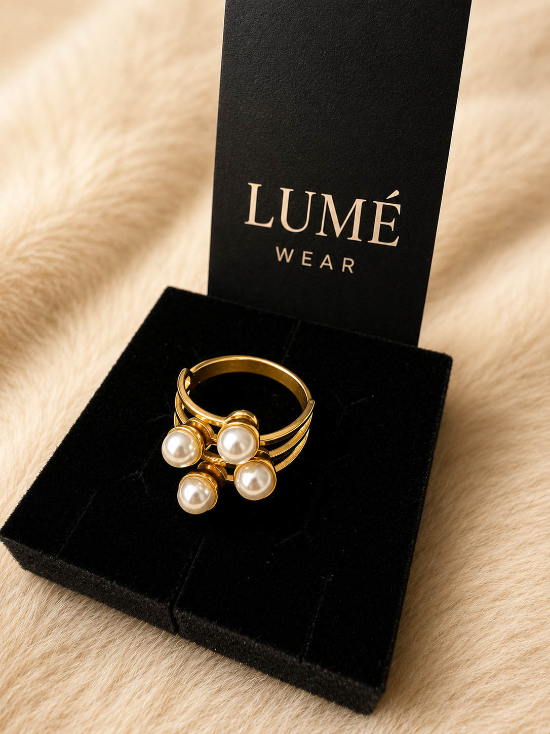 Anillo Perlas Royale