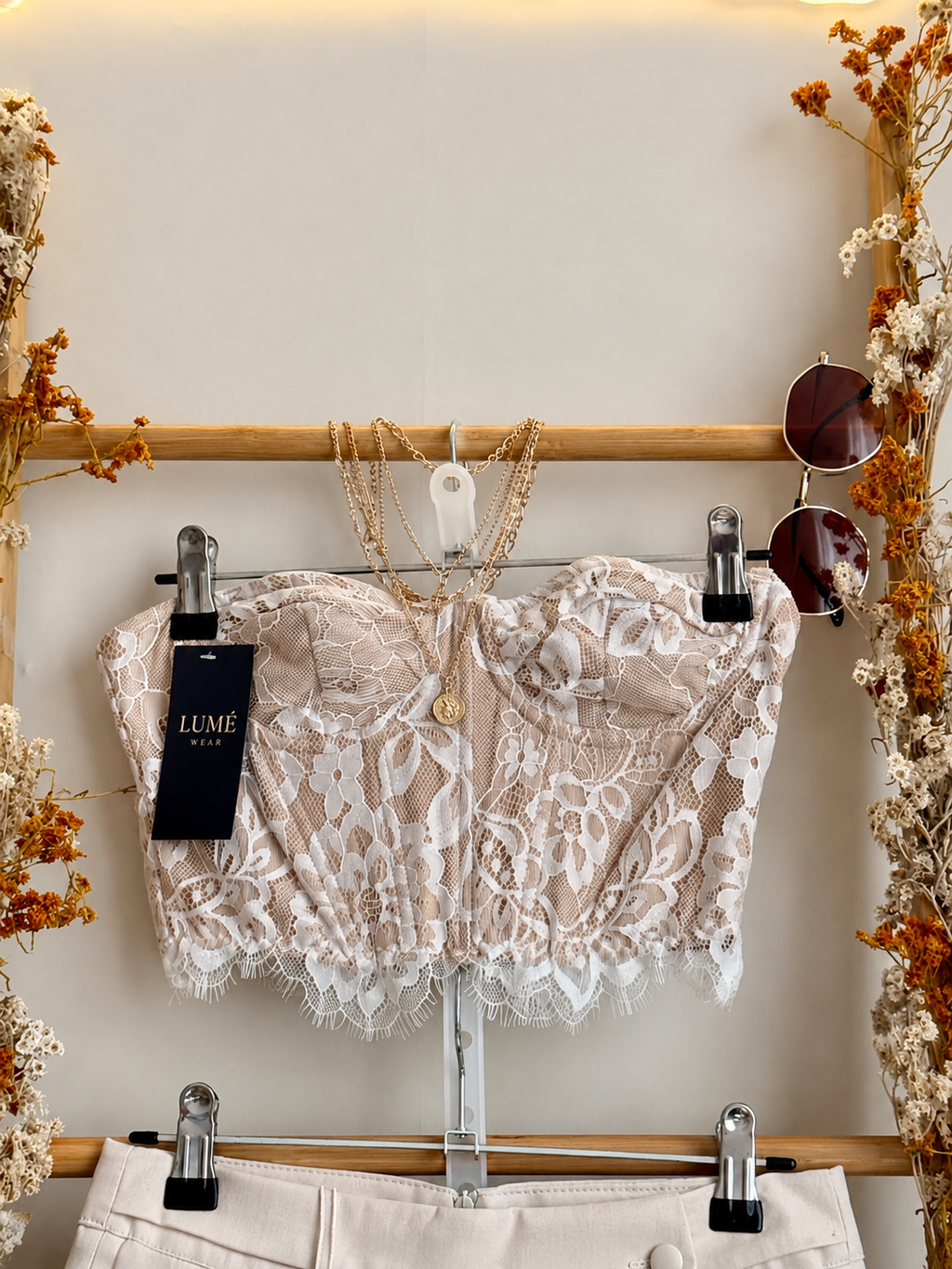 Top Corset Encaje Siena