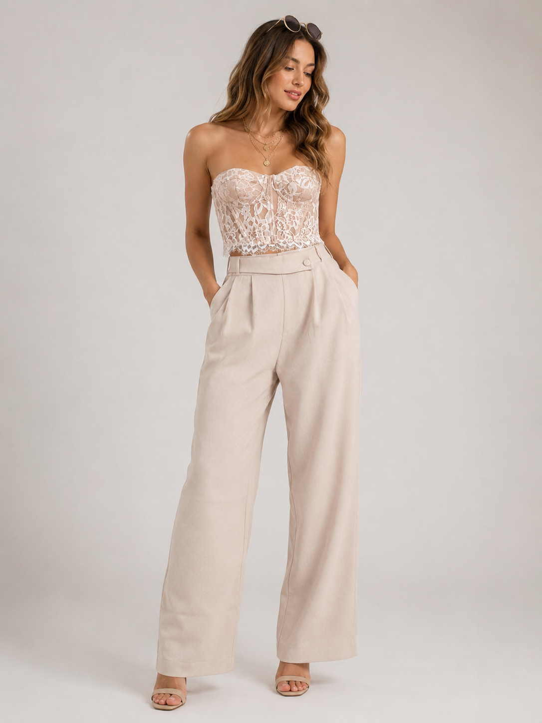 Top Corset Encaje Siena