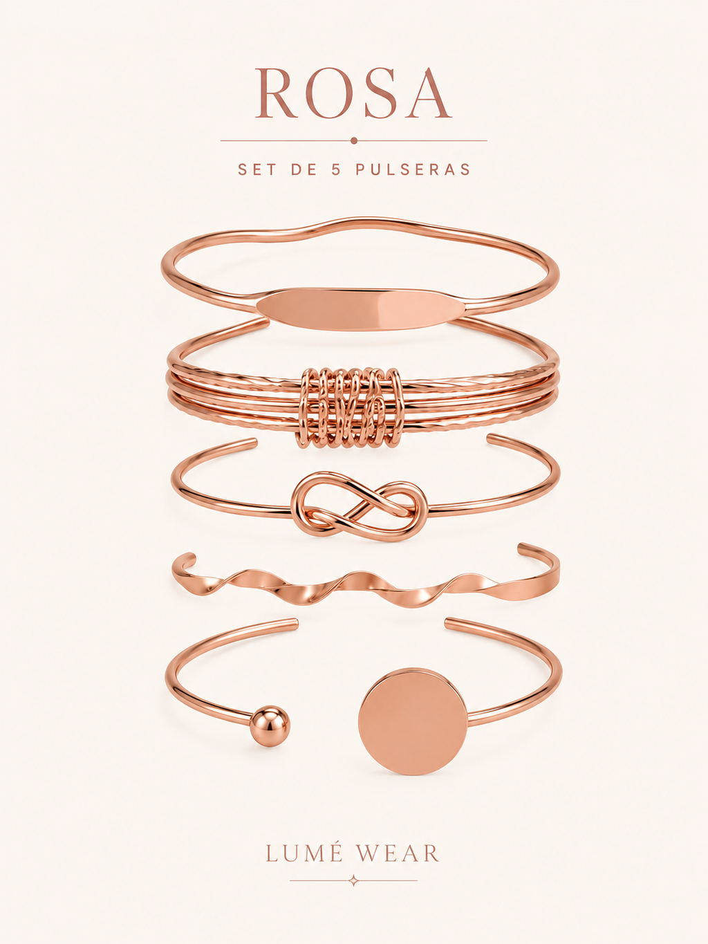 Set de Pulseras Aura