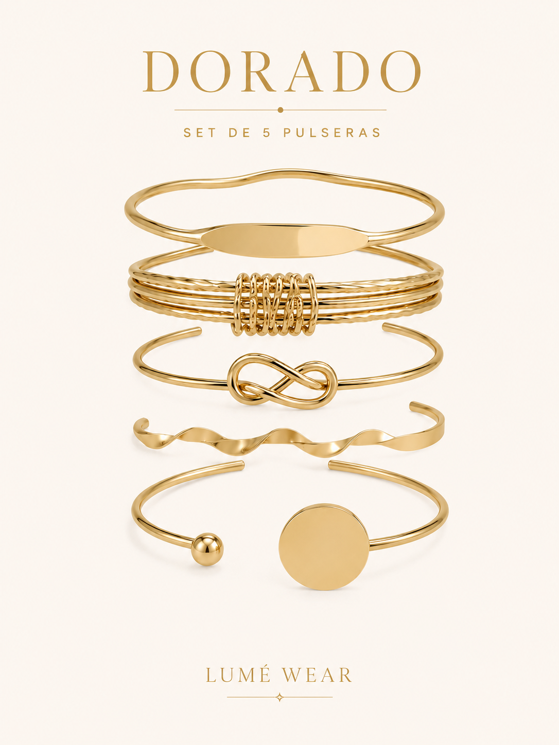 Set de Pulseras Aura