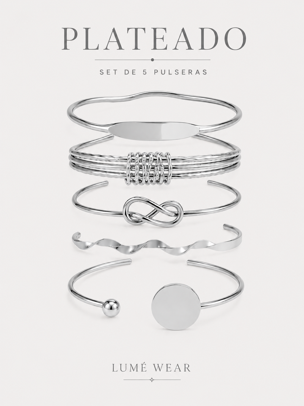 Set de Pulseras Aura