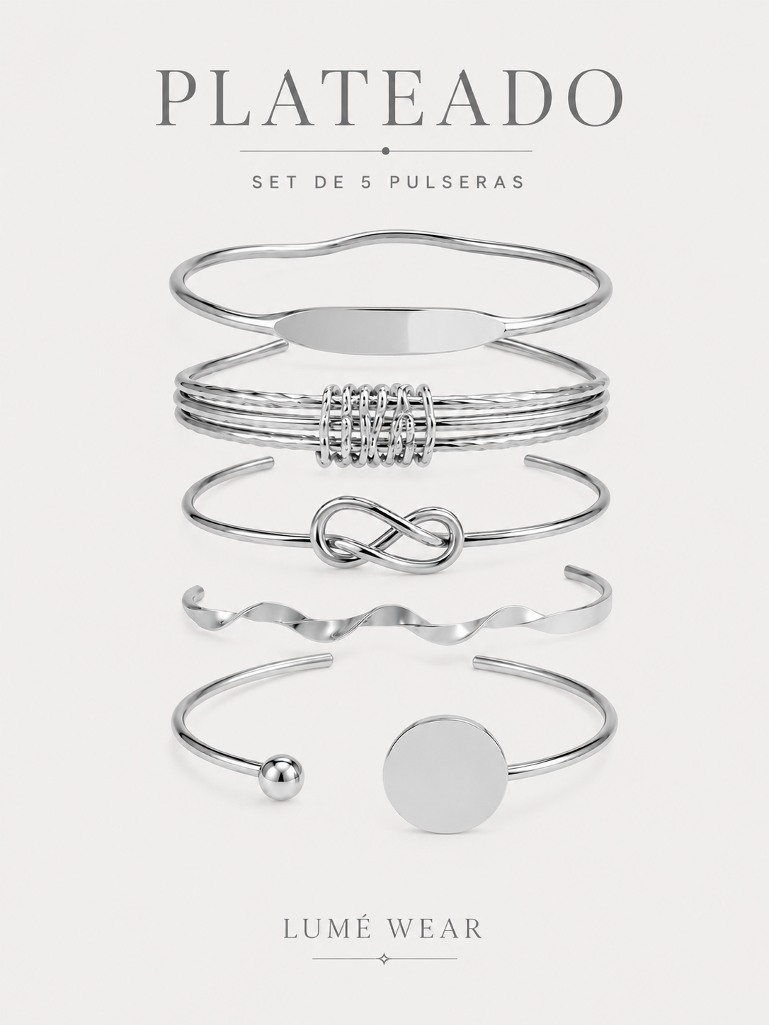 Set de Pulseras Aura