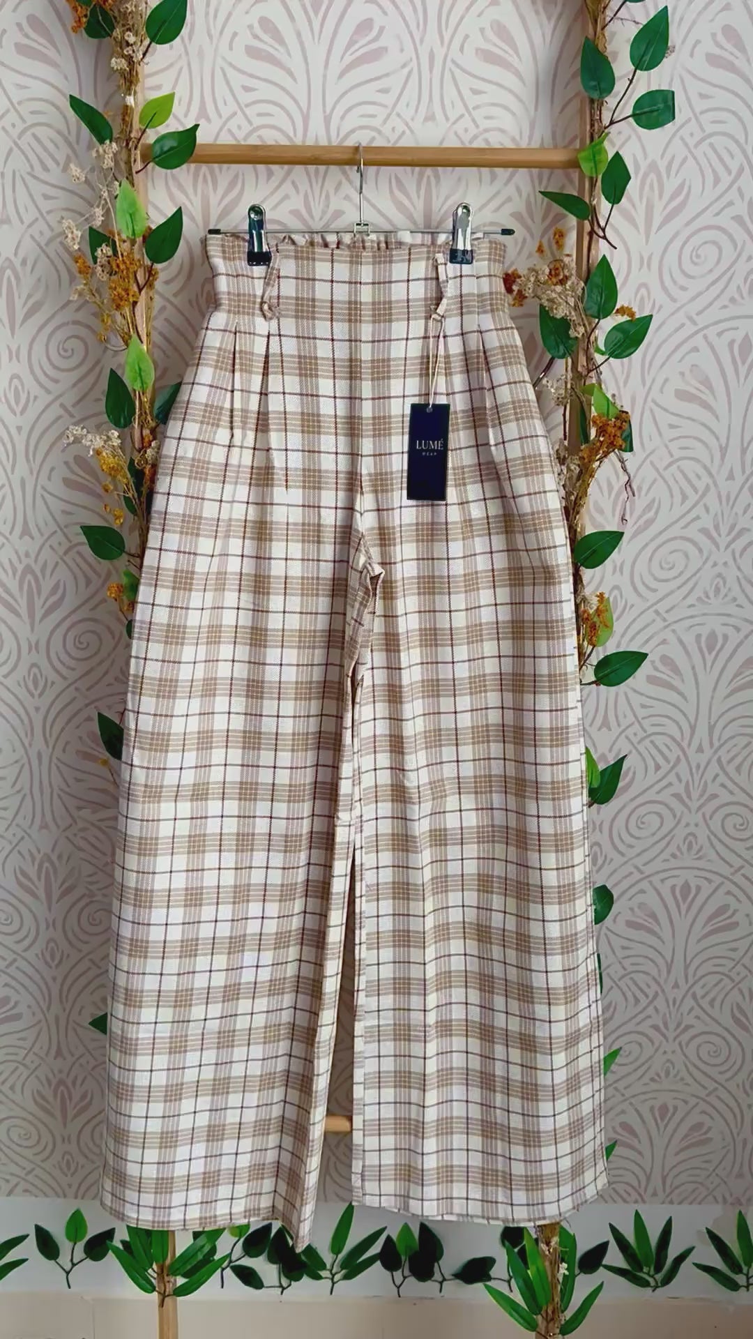 Pantalón Siena a cuadros